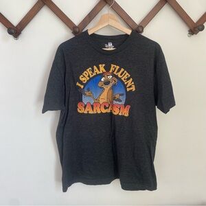 Disney Pumb Black Tee Size XL